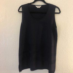EUC Misook Navy Tunic Tank Top